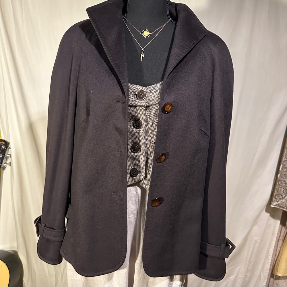 Vintage Escada Cashmere Jacket, doleman Sleeve Eu size 38-M